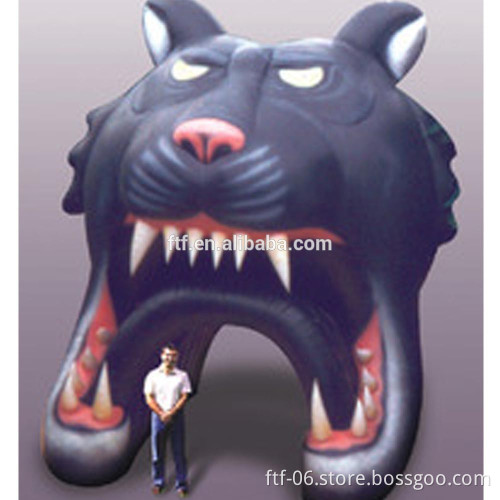 Custom Inflatable Leopard Helmet